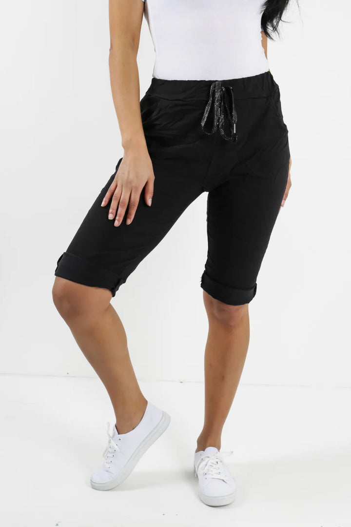 ITALIAN PLAIN MAGIC STRETCH CHINO SHORTS