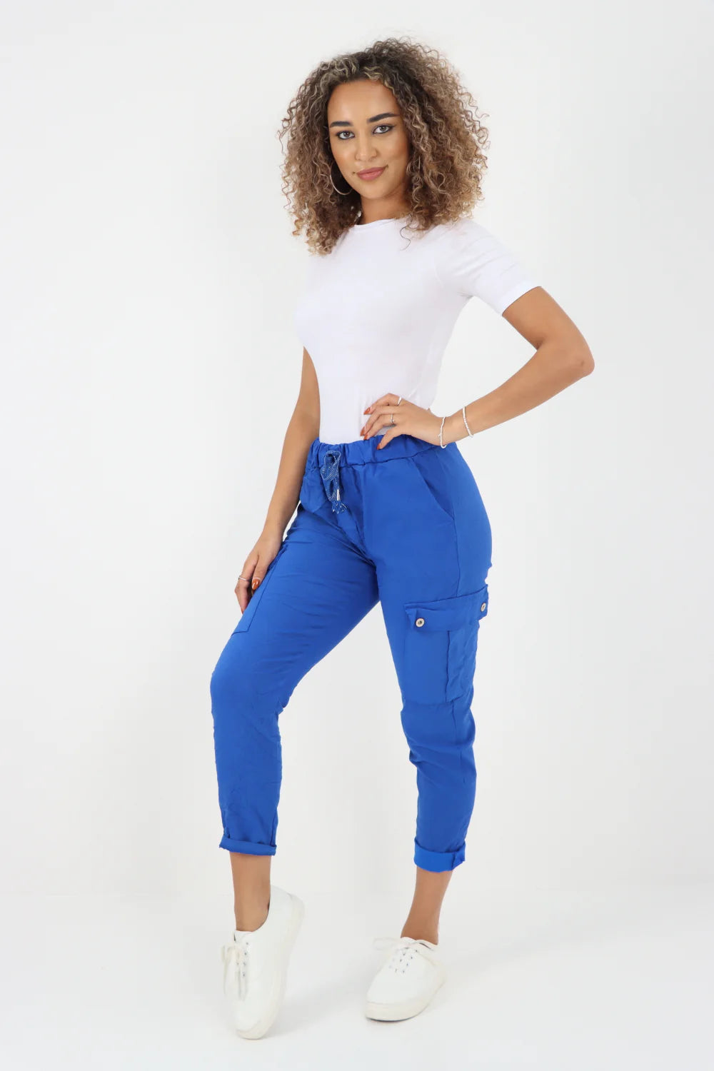 ITALIAN CARGO MAGIC TROUSERS
