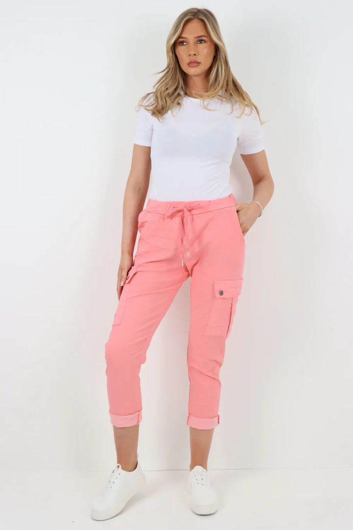 ITALIAN CARGO MAGIC TROUSERS