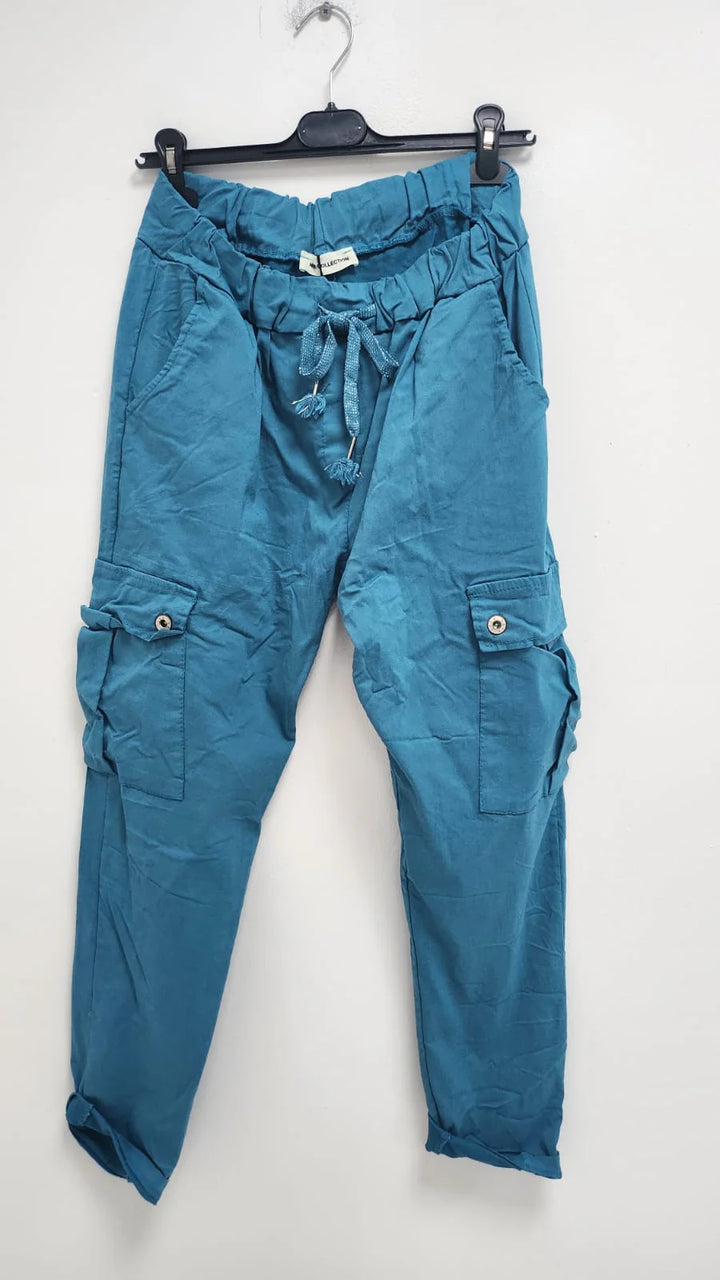 ITALIAN CARGO MAGIC TROUSERS