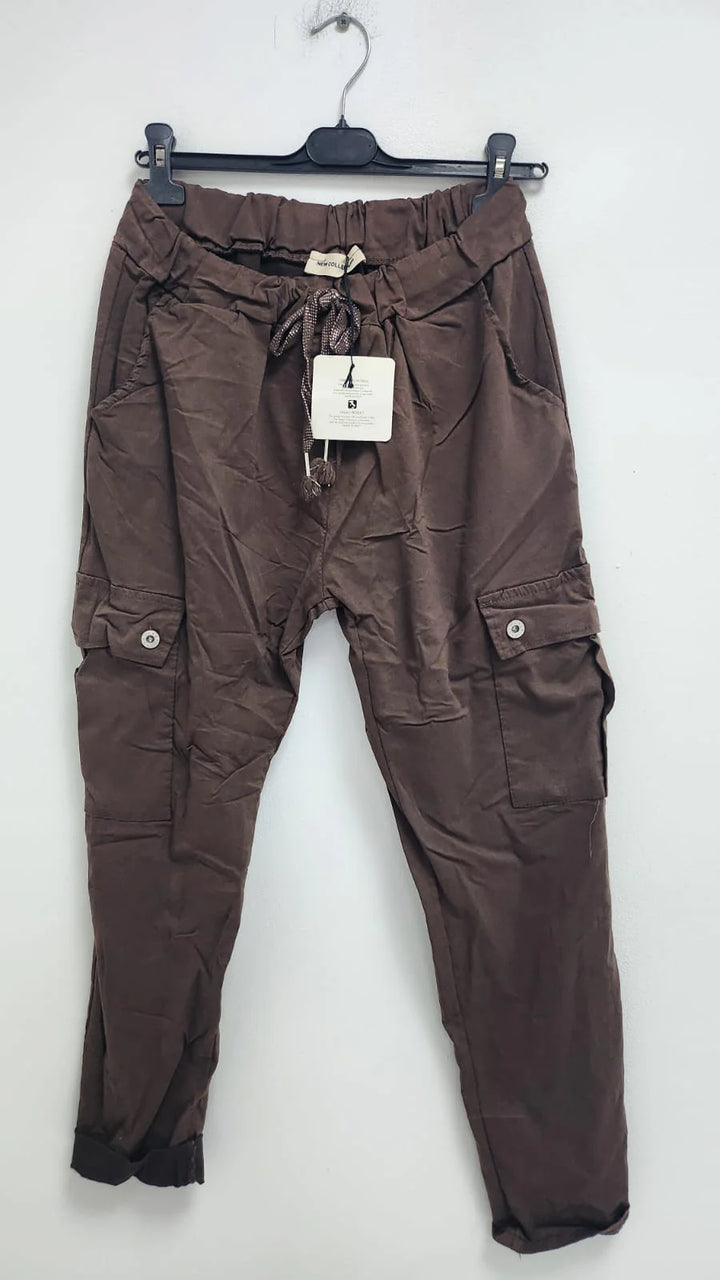 ITALIAN CARGO MAGIC TROUSERS