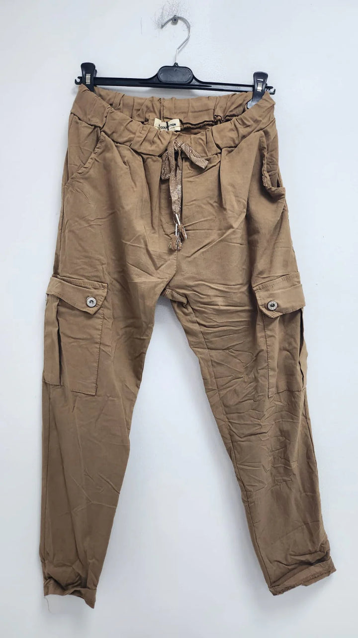 ITALIAN CARGO MAGIC TROUSERS
