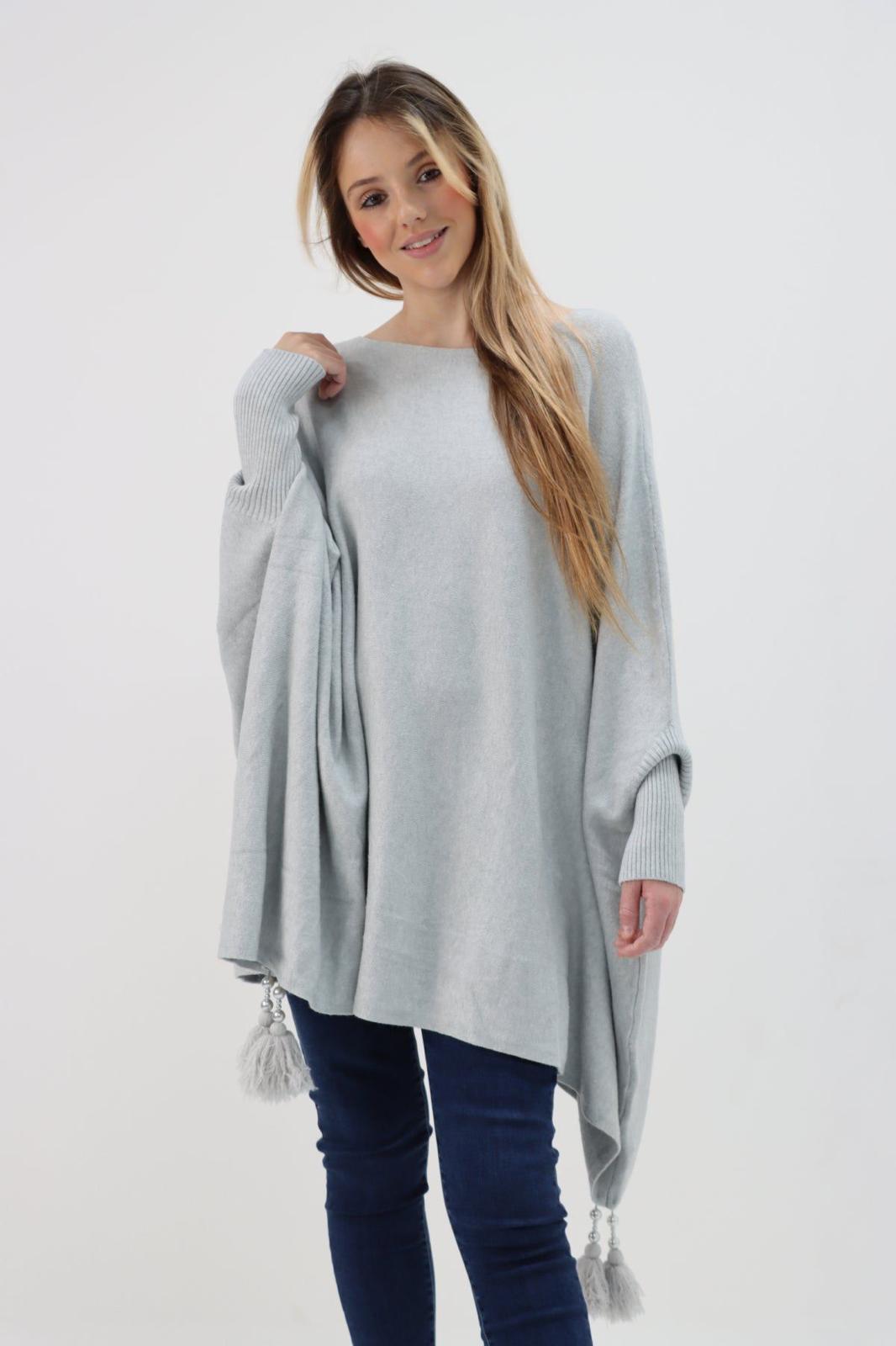 Italian Tassel Poncho