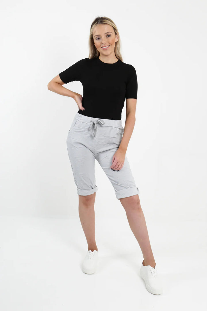 ITALIAN PLAIN MAGIC STRETCH CHINO SHORTS