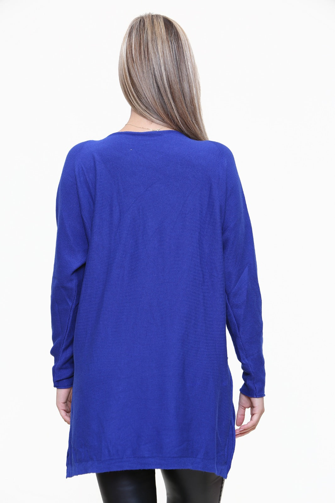 Womens Soft Knitted Long Sleeve Jumper