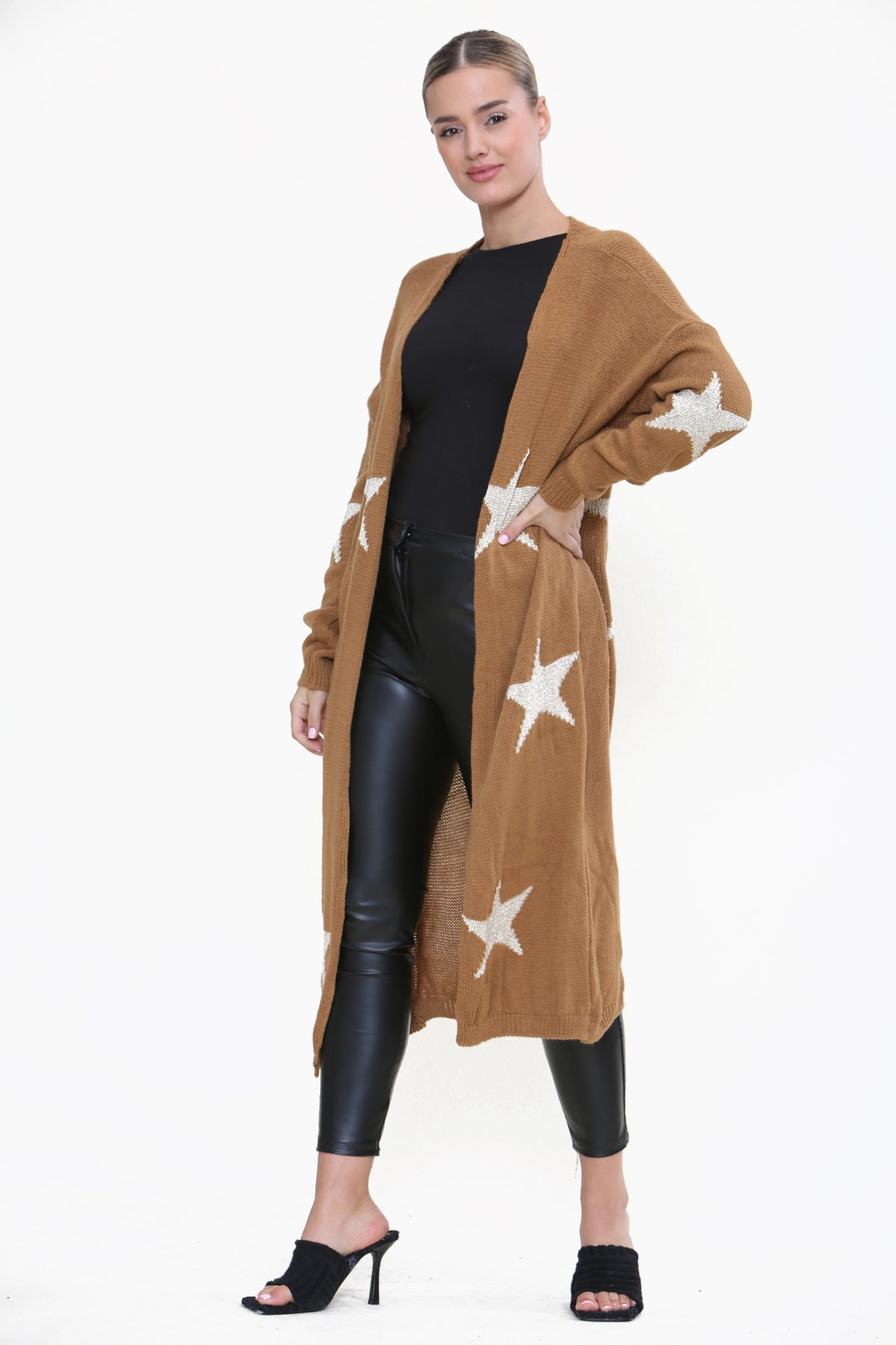 Star Print Cardigans