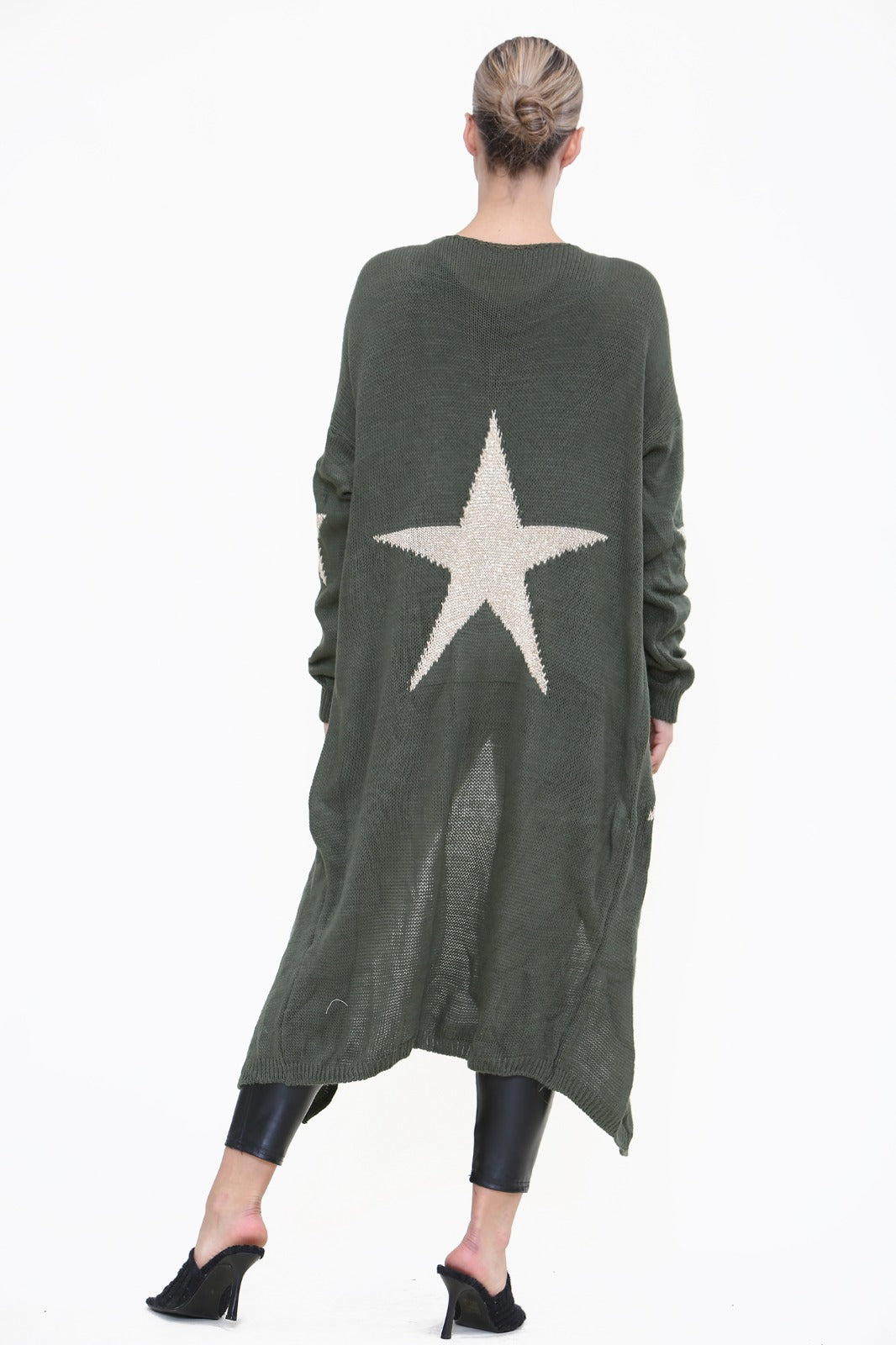 Star Print Cardigans