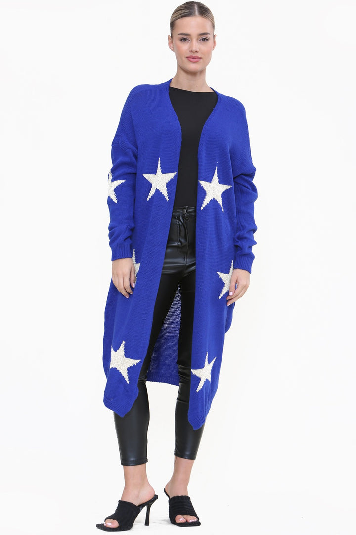 Star Print Cardigans