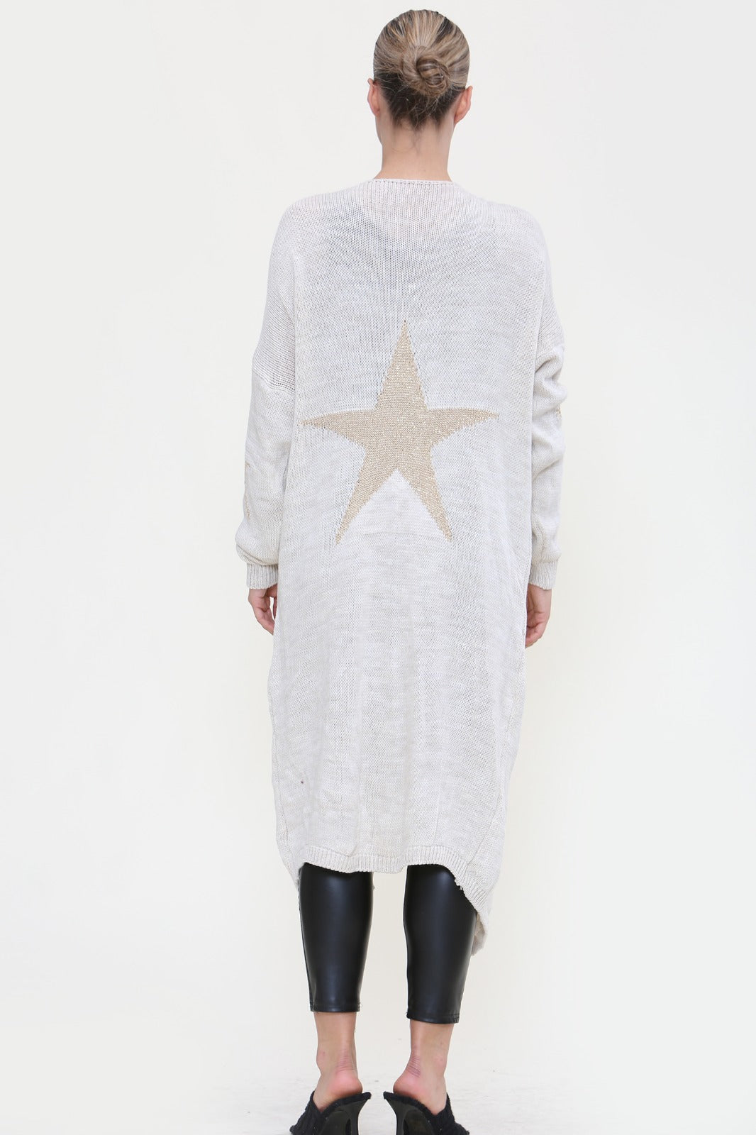 Star Print Cardigans