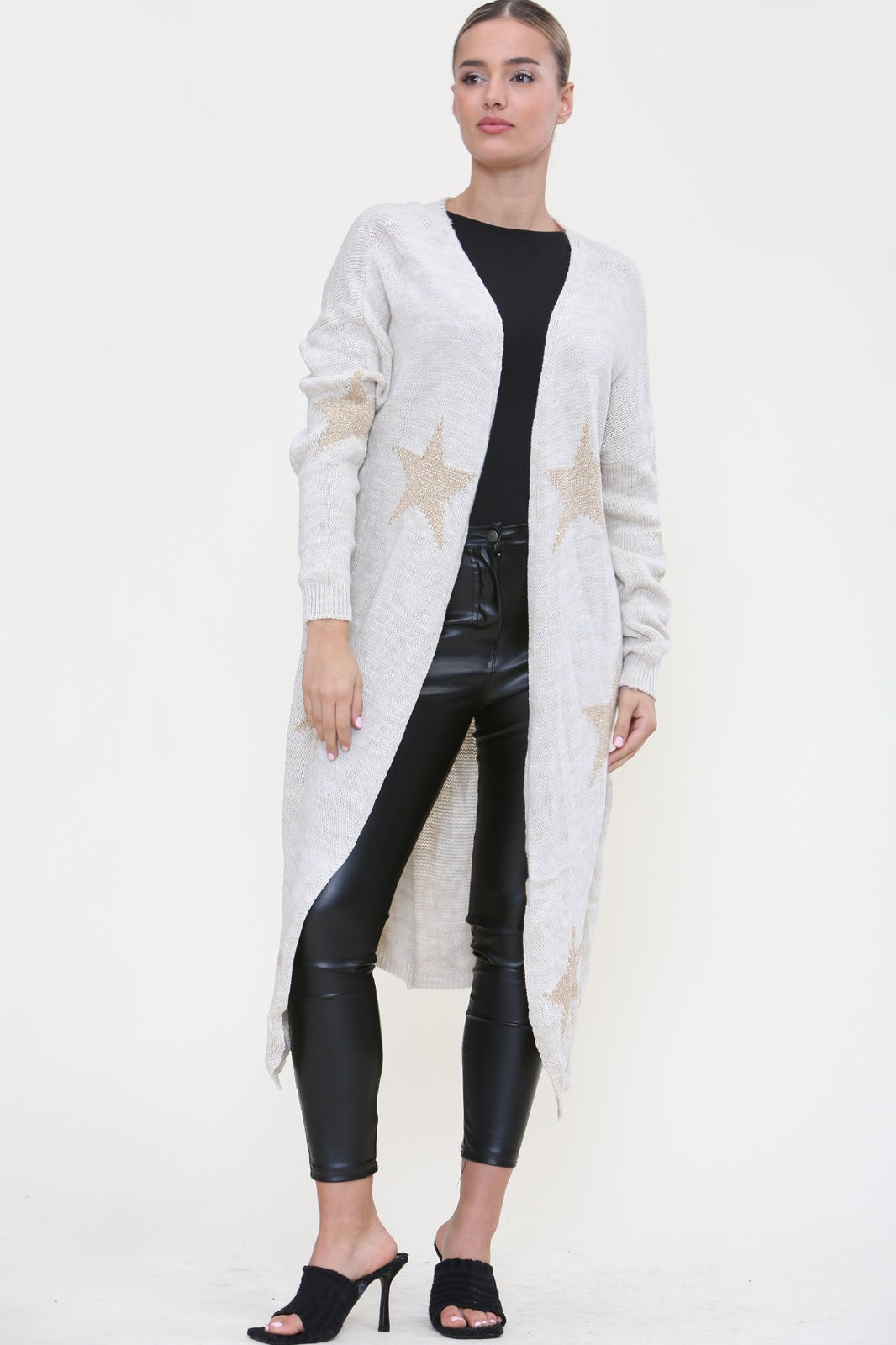 Star Print Cardigans