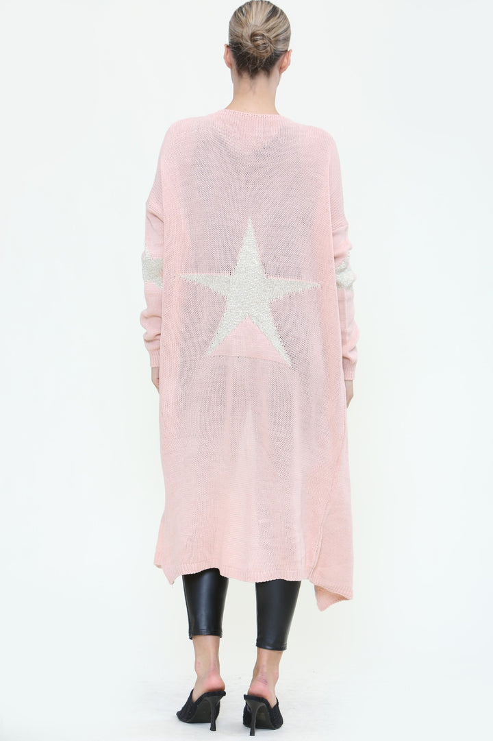 Star Print Cardigans