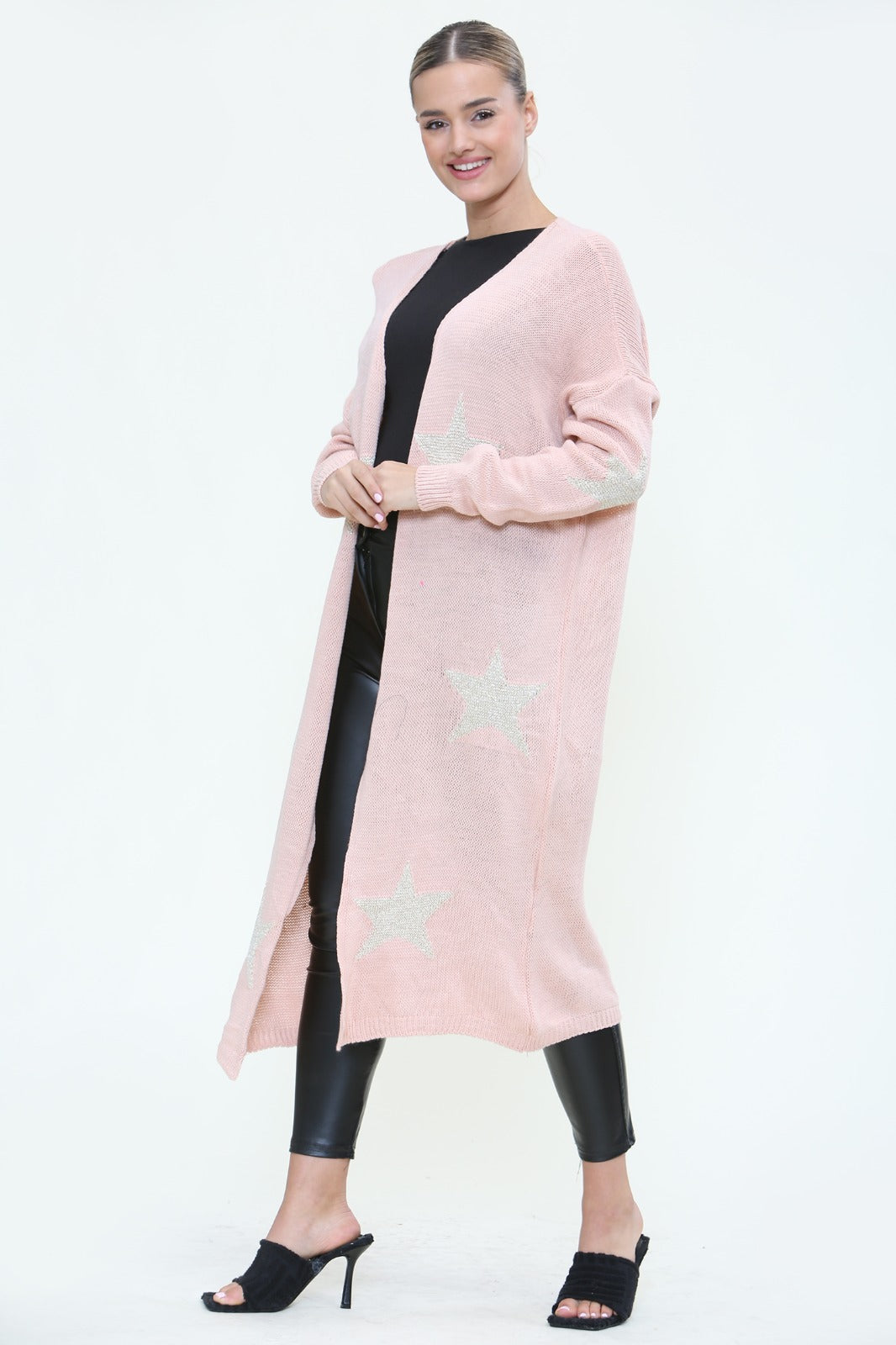 Star Print Cardigans