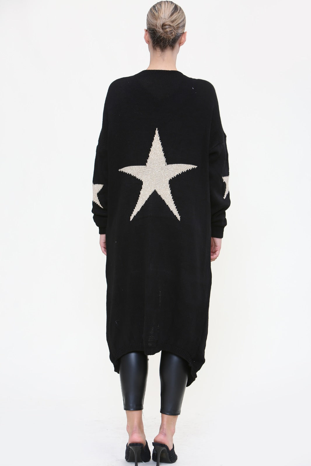 Star Print Cardigans